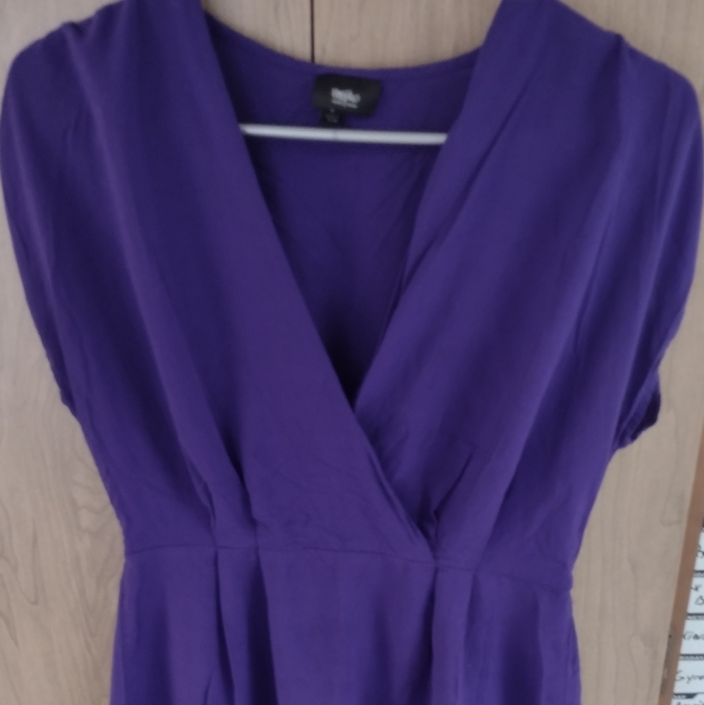 Lightweight Purple Babydoll Dress